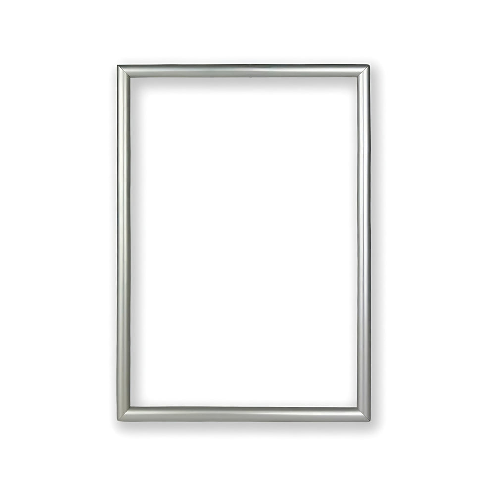 Smal alu billedramme - Virginia - Aluminiums fotoramme, Sølv