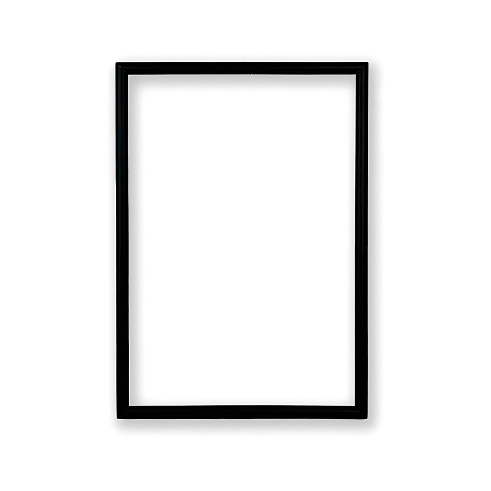 Smal alu billedramme - Virginia - Aluminiums fotoramme, Sort